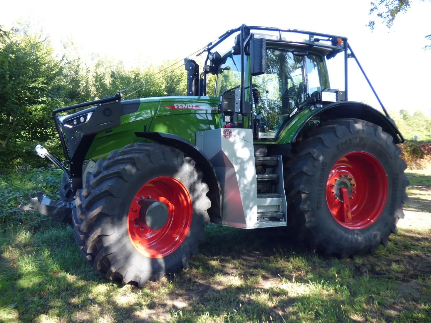 Blindage forestier et protection forestière Fendt 1000 - vue 03