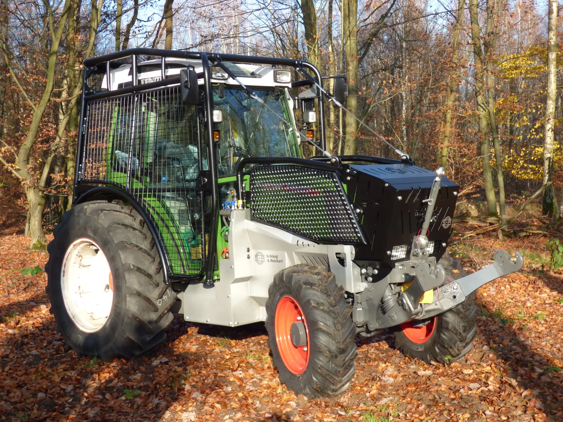Blindage forestier et protection forestière Fendt 200