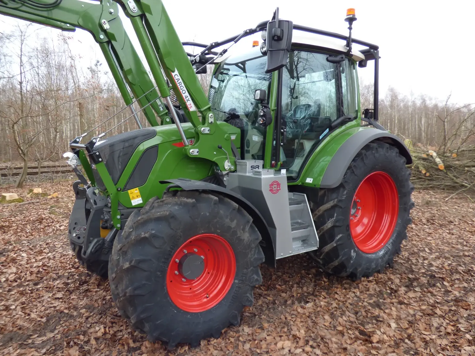Réalisation de blindage forestier et protection forestière Fendt 300 - 01