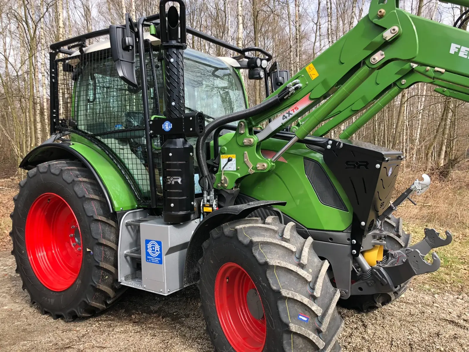 Blindage forestier et protection forestière Fendt 300 - vue 08