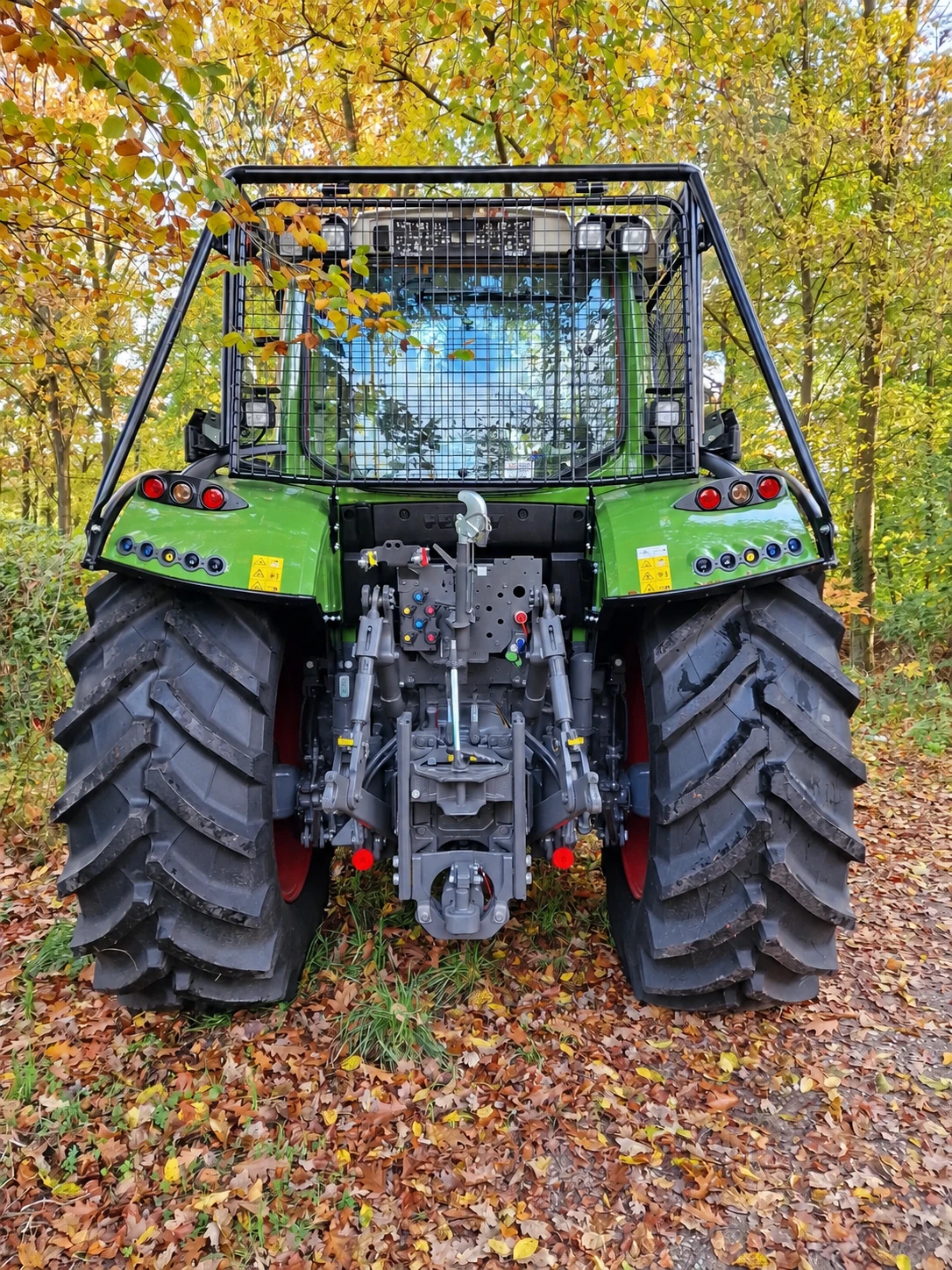 Réalisation de blindage forestier et protection forestière Fendt 700 Gen 6