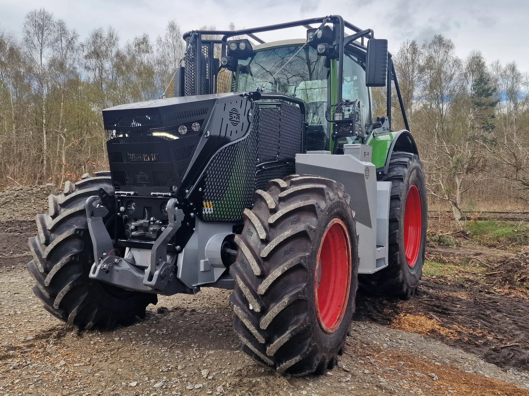 Blindage forestier et protection forestière Fendt 900 Gen 6 / Gen 7 - vue 02