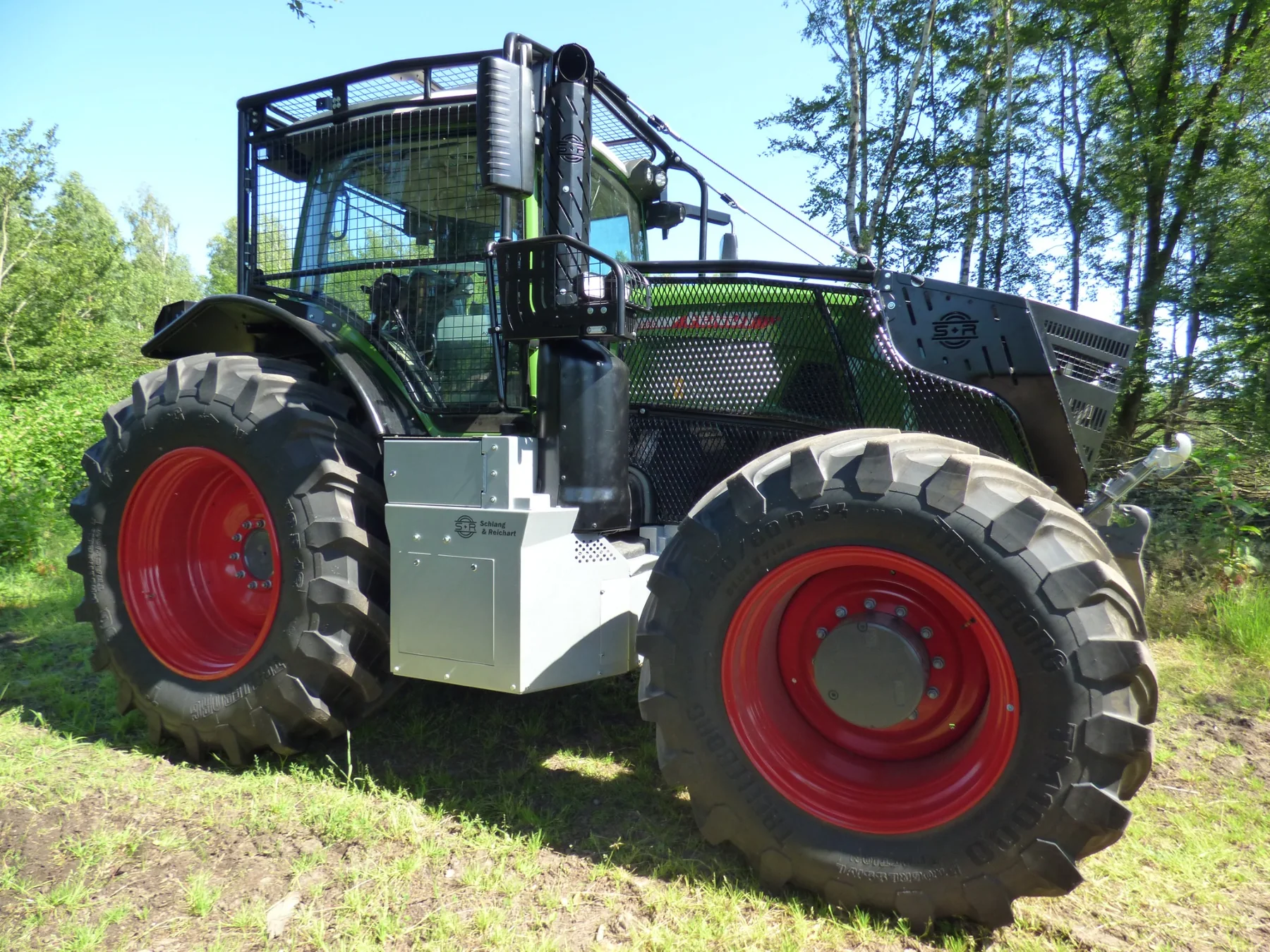 Blindage forestier et protection forestière Fendt 900 Gen 6 / Gen 7 - vue 07