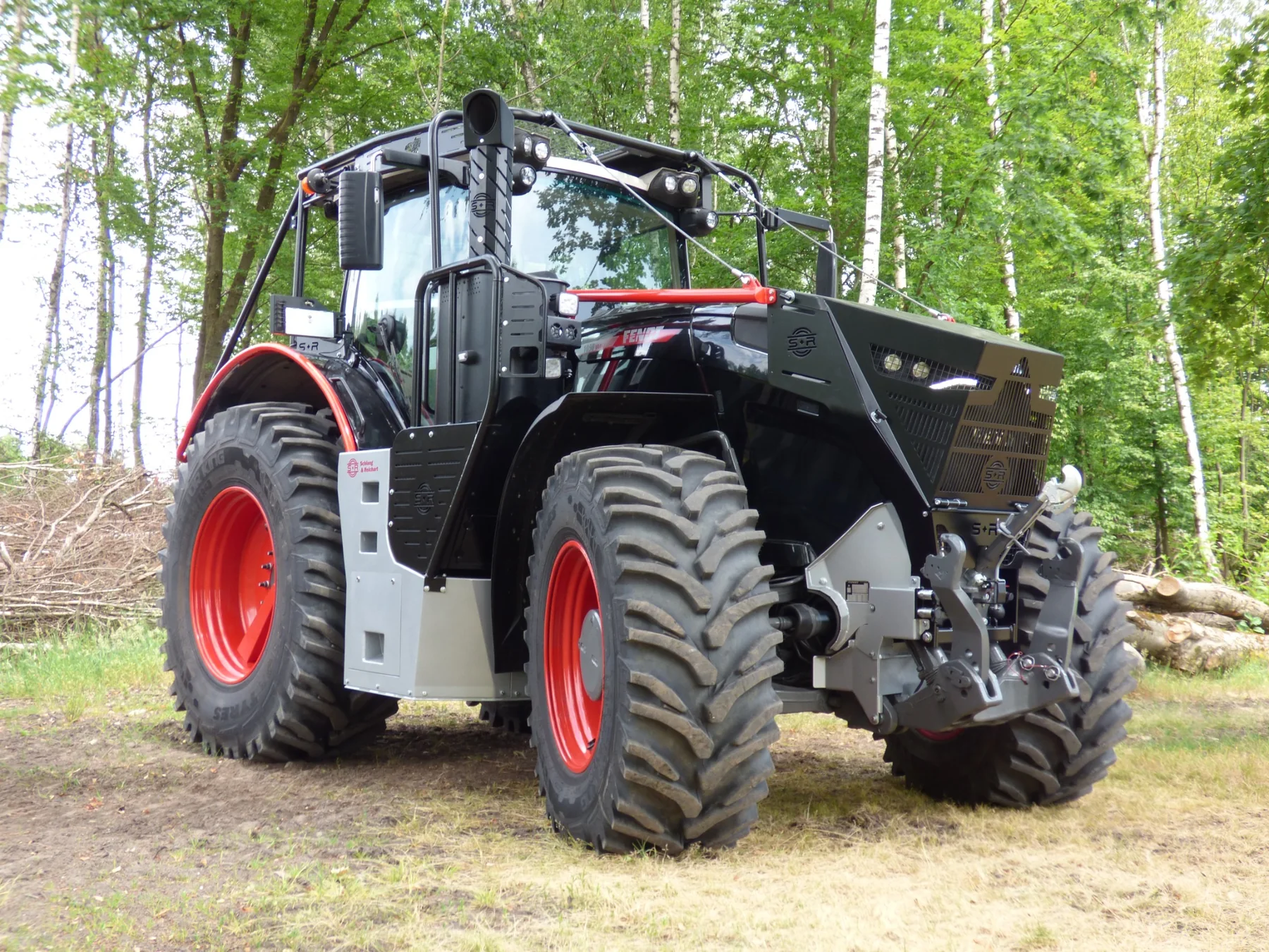 Protection capot, cabine et blindage forestier Fendt 1000